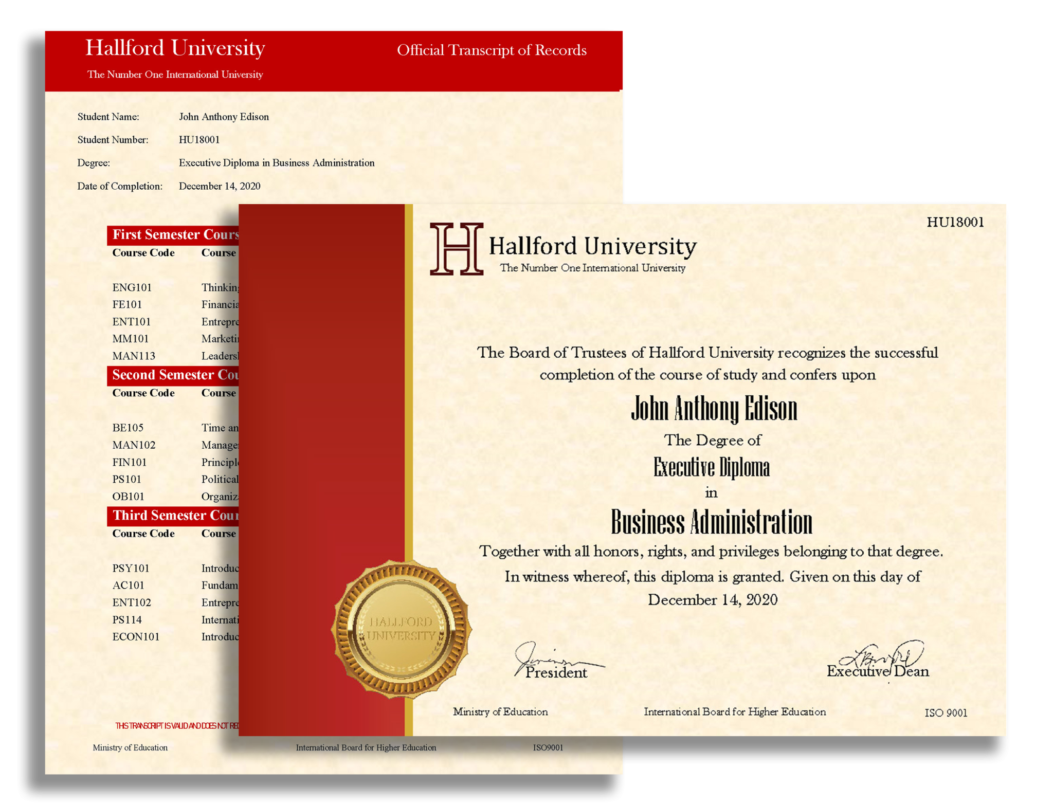 Hallford University | Premier Education For Business Leaders